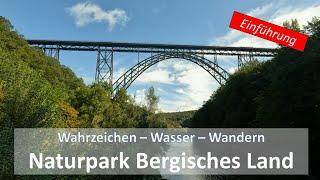 Einführung Naturpark Bergisches Land: Wahrzeichen - Wasser - Wandern #outdoors #nrw #bergischesland