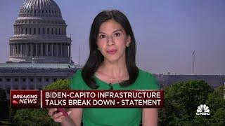 President Joe Biden-Capito infrastructure talks end