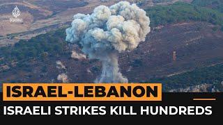 Death toll climbs from Israeli strikes on Lebanon | Al Jazeera Newsfeed