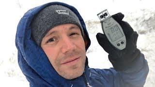 WetterReporter im Schneesturm (WetterOnline)