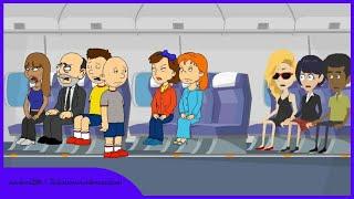 Classic Caillou Misbehaves on the Trip to Japan/Grounded