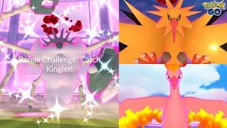 Dynamax Zapdos, Moltres & Gigantamax Kingler Arrive in Pokemon GO!