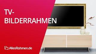 Der einzigartige TV-Bilderrahmen | allesrahmen.de