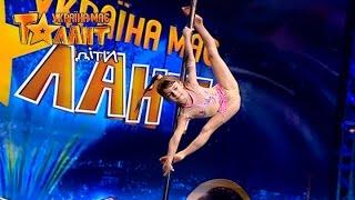 Pole Dance by little girl - Got Talent 2017
