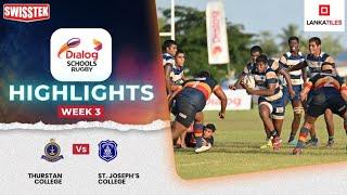 HIGHLIGHTS – Thurstan College vs St. Joseph’s College | #DSRL24