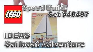 Speed Build: LEGO IDEAS Sailboat Adventure | 40487