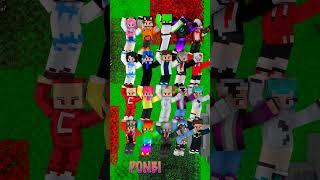 HỘI TỤ EM BÉ YOUTUBER MINECRAFT CÙNG ĐÚ TREND CON GÀ #shorts
