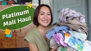 Platinum Mall Haul Again! | Laureen Uy