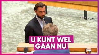 Bosma spreekt Baudet streng toe: 'U kunt wel gaan nu!'