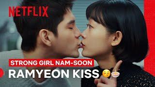 Lee You-mi Asks Ong Seong-wu for a Kiss over Ramyeon | Strong Girl Nam-soon | Netflix Philippines