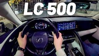 2025 Lexus LC 500 | POV Night Drive