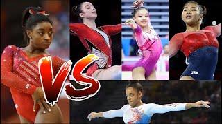 Simone Biles vs The World - 2019 Best Scores Team Battle