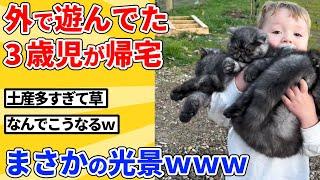 【2ch動物スレ】外で遊んできた子供が衝撃のお土産持って帰宅ｗｗｗｗｗ