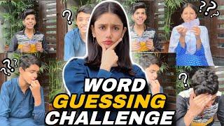 WORD GUESSING CHALLENGE  WITH COUSINS