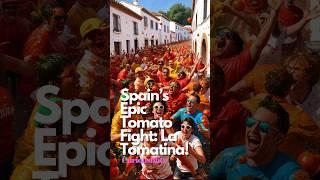 Spain’s Epic Tomato Fight: La Tomatina! 