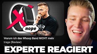 Warum ich das Whoop Band NICHT mehr trage - WHOOP Experte reagiert (Coach Stef)