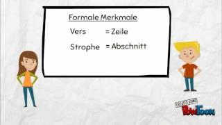 Gedichte - Formale Merkmale benennen (1/2) (Klasse 5)