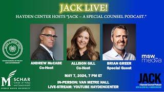 JACK LIVE! A SPECIAL COUNSEL PODCAST