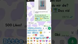 #bitte leute#500 likes#Schaffen wir#legami #stifte#viral #zazizauber #short #funny#funnyshort #cool#