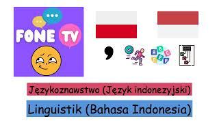 Językoznawstwo (Język indonezyjski) (pl-id)