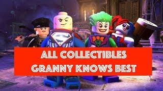 Lego DC Super Villains Granny Knows Best Free Play 100% all Minikits and Collectibles