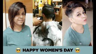 This women's day BE BOLD BE STRONG | Skin Fade Pixie for her 