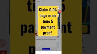 Earn upto 0.04 to 1 doge| earn by filling captcha #shortvideo #viralvideo #shortsvideo