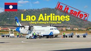 Lao Airlines | Is it safe? Luang Prabang to Chiang Mai