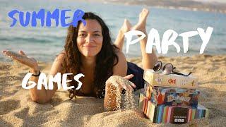 Party Board Games and the Greek Islands - What I brought with me on vacations