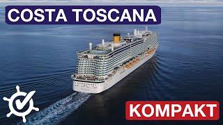 Costa Toscana: Morr-Kompakt-Rundgang auf dem LNG-Schiff von Costa Kreuzfahrten