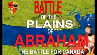 Battle of Plains of Abraham (Battle for Canada 1759 - Seven Years War)