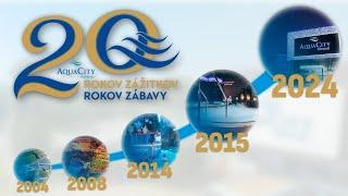  AquaCity Poprad: 20 rokov zážitkov a zábavy!  História vzniku