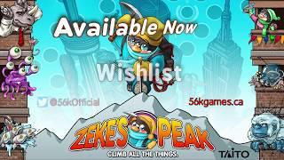 Zeke's Peak - Available now on Steam!