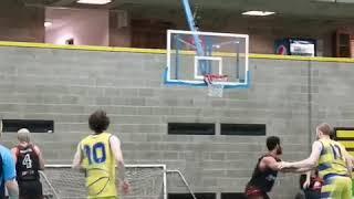 Explosive monster dunk forces overtime