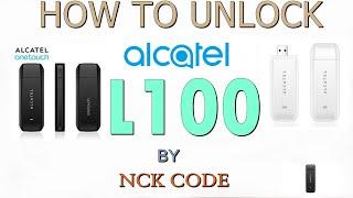 How to Unlock Alcatel L100 by NCK Code