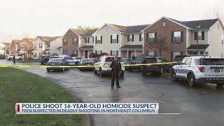 SWAT team shoots overnight homicide suspect in Columbus