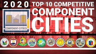 Top 10 Competitive independent component cities & component cities in the Philippines for 2020