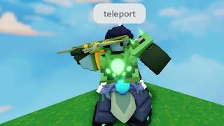 NEW Triton Kit lol! (Roblox Bedwars)