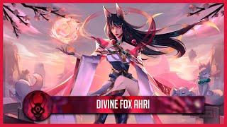 Divine Fox Ahri by LordksOP | League of Legends Custom Skin