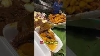 Exploring Local Dishes (Waakye) in Accra Ghana (Osu Night Market) #food