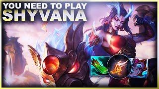 YOU NEED TO SPAM SHYVANA JUNGLE! SHE'S NUTS! | League of Legends