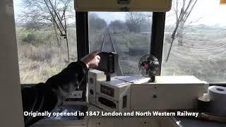 Train Drivers eye view Sprinter class 143