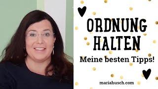 Ordnung halten: MEIN Tipp | Raumtalk 59 | Maria Husch