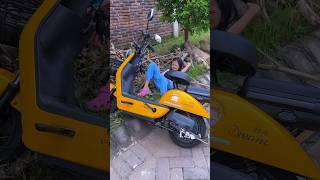 Hana Sombong‼️ Mentang mentang punya sepeda listrik baru #shortsvideo #ngeshortsdulu