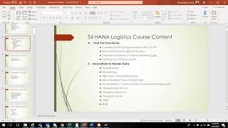 SAP S4HANA Logistics 1909 Training | SAP S4HANA Logistics Training