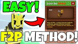 Get QUEEN BEE For FREE EASY By Doing THIS in Grow A Garden!