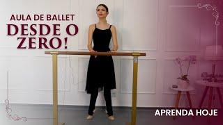 AULA DE BALLET PARA ADULTOS INICIANTES - Aprenda ballet desde o ZERO