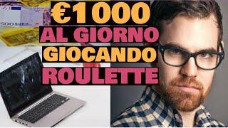 Roulette Sistema: €26.000 al mese