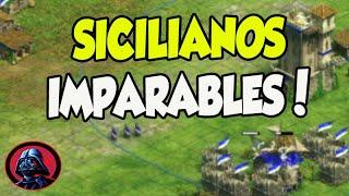 LA ESTRATEGIA RANCIA DE LOS SICILIANOS! PARECE IMPARABLE? // AGE OF EMPIRES 2 DEFINITIVE EDITION