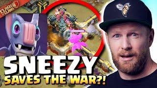 Is SNEEZY is the new BEST PET for DRAGON attacks?! Clash of Clans